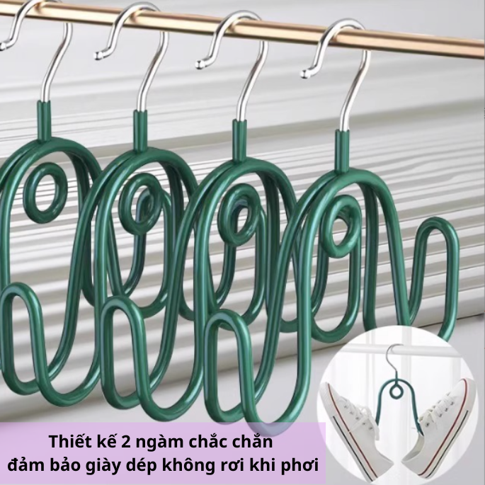 Móc Phơi Giày Dép Đa Năng