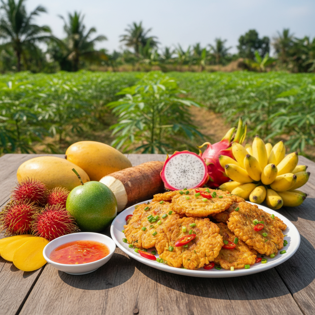 Cách Làm Bánh Cay Từ Củ Sắn Chuẩn Miền Tây: Công Thức Giòn Rụm, An Toàn Và Khắc Phục Lỗi Thường Gặp