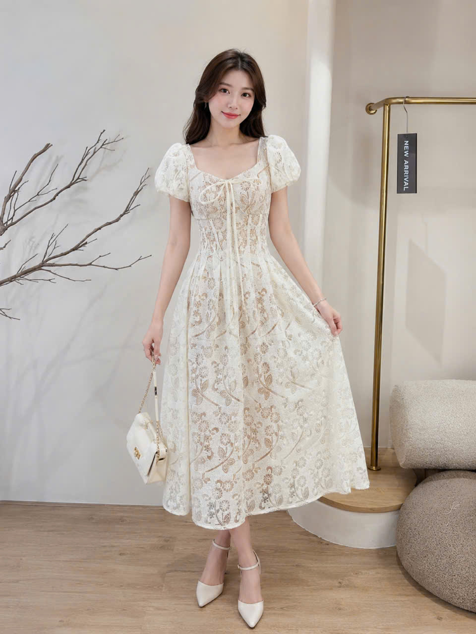 D243 - Đầm ren cổ vuông_thumbnail_2