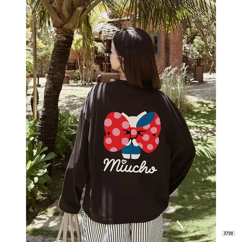 Áo thun nữ tay dài form boxy kittty dễ thương Miuch 3700_thumbnail_5