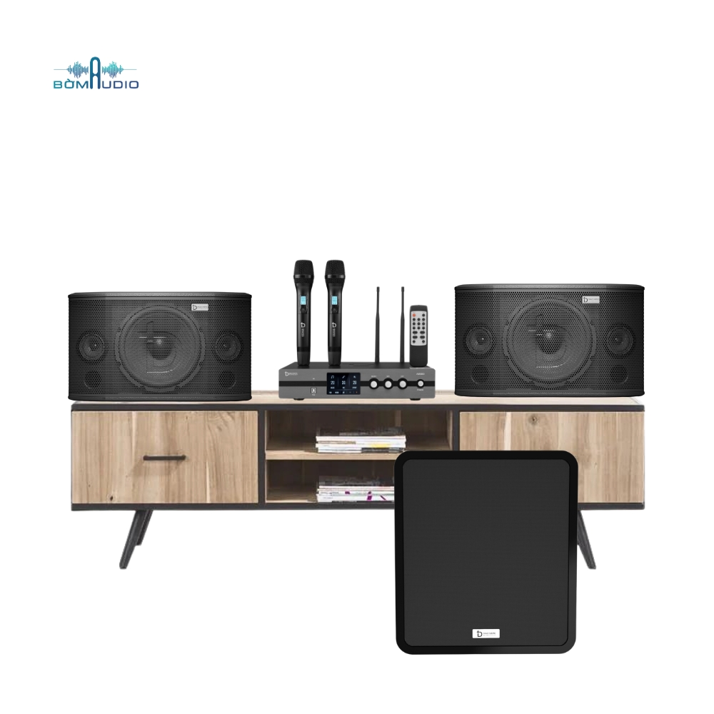 Combo Amply DBACOUSTIC AK600 + Loa DBACOUSTIC KS-X10 + Loa Subwoofer DBACOUSTIC LX S32SA - DB3_thumbnail_0
