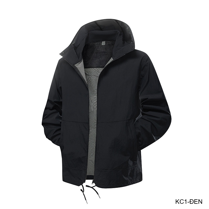 KC1 - Áo khoác chống nắng nam nữ UPF50+ siêu mỏng, thoáng khí, dáng rộng, có mũ trùm đầu_thumbnail_39