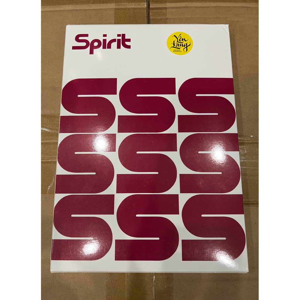 Giấy than SPIRIT ĐỎ (A4) - Giây than nhiệt 4 lớp - Lẻ tờ