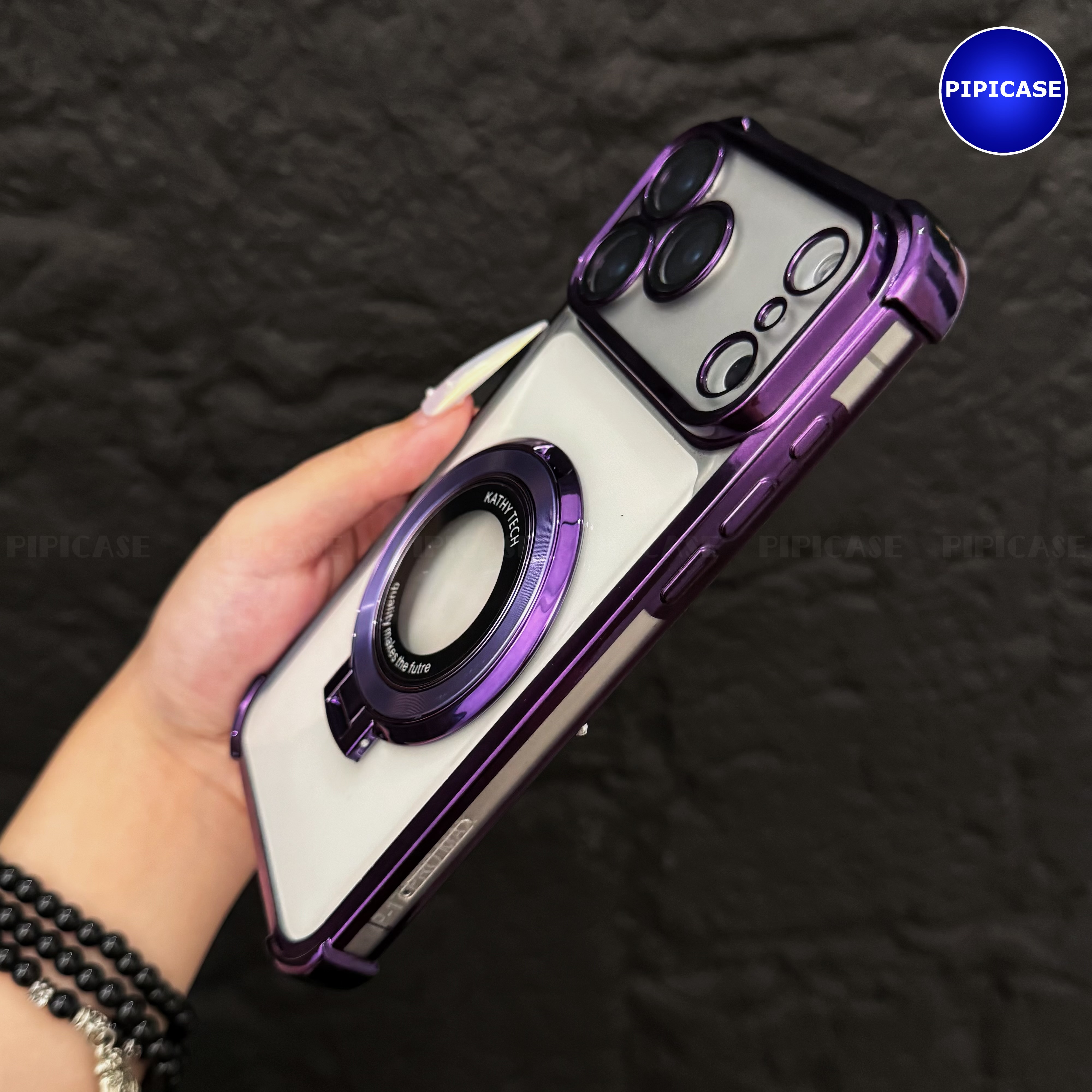 Ốp Lưng iPhone 17 Pro - Ven - Tím_thumbnail_14