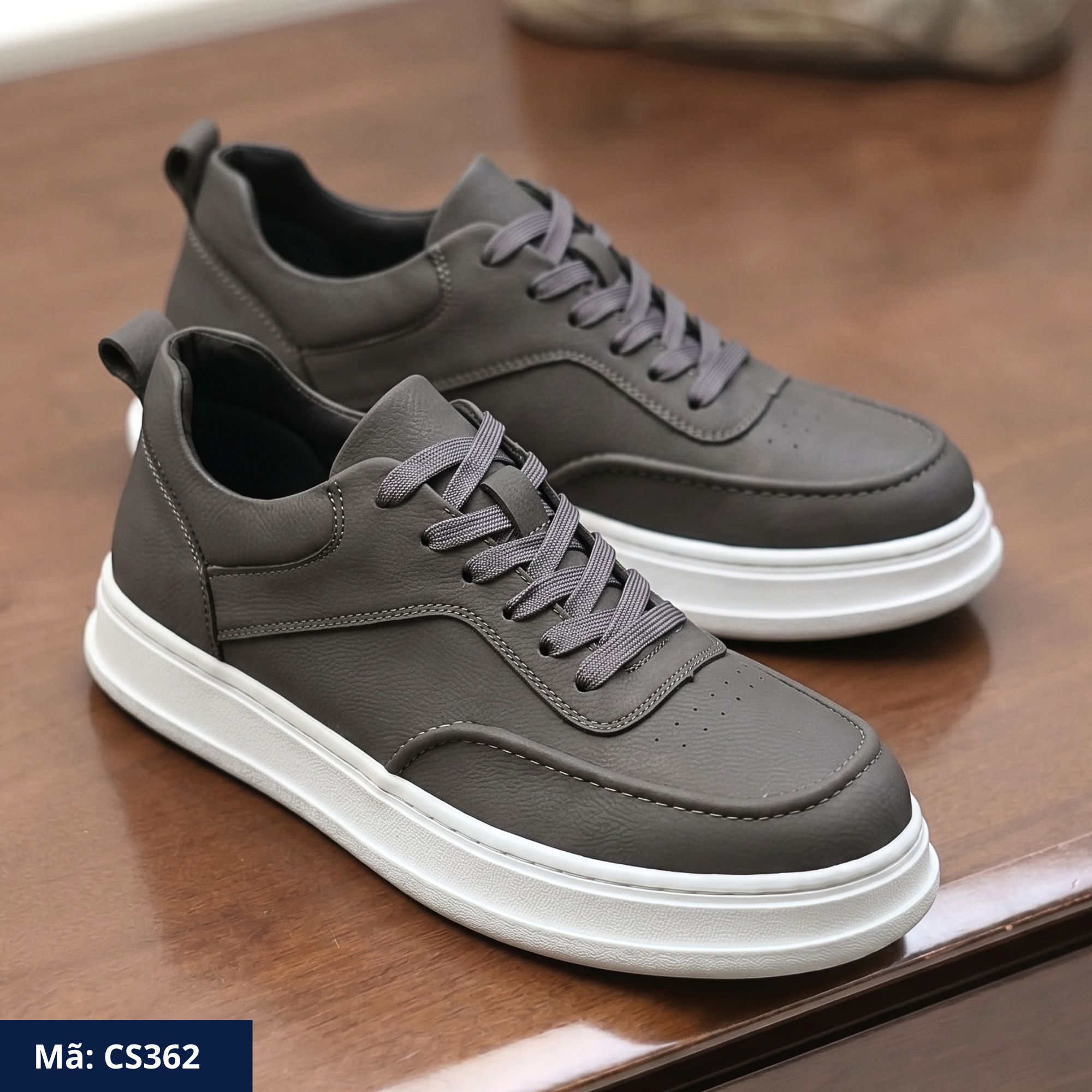 Sneaker da cao cấp CS362
