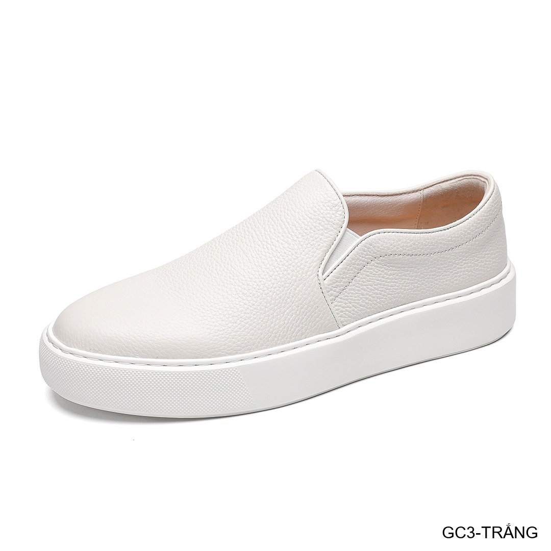 GC3 - Giày Thể Thao Nam Đế Cao Phong Cách Hàn Quốc, Chất Liệu Da Bò & Nhung, Nhiều Màu