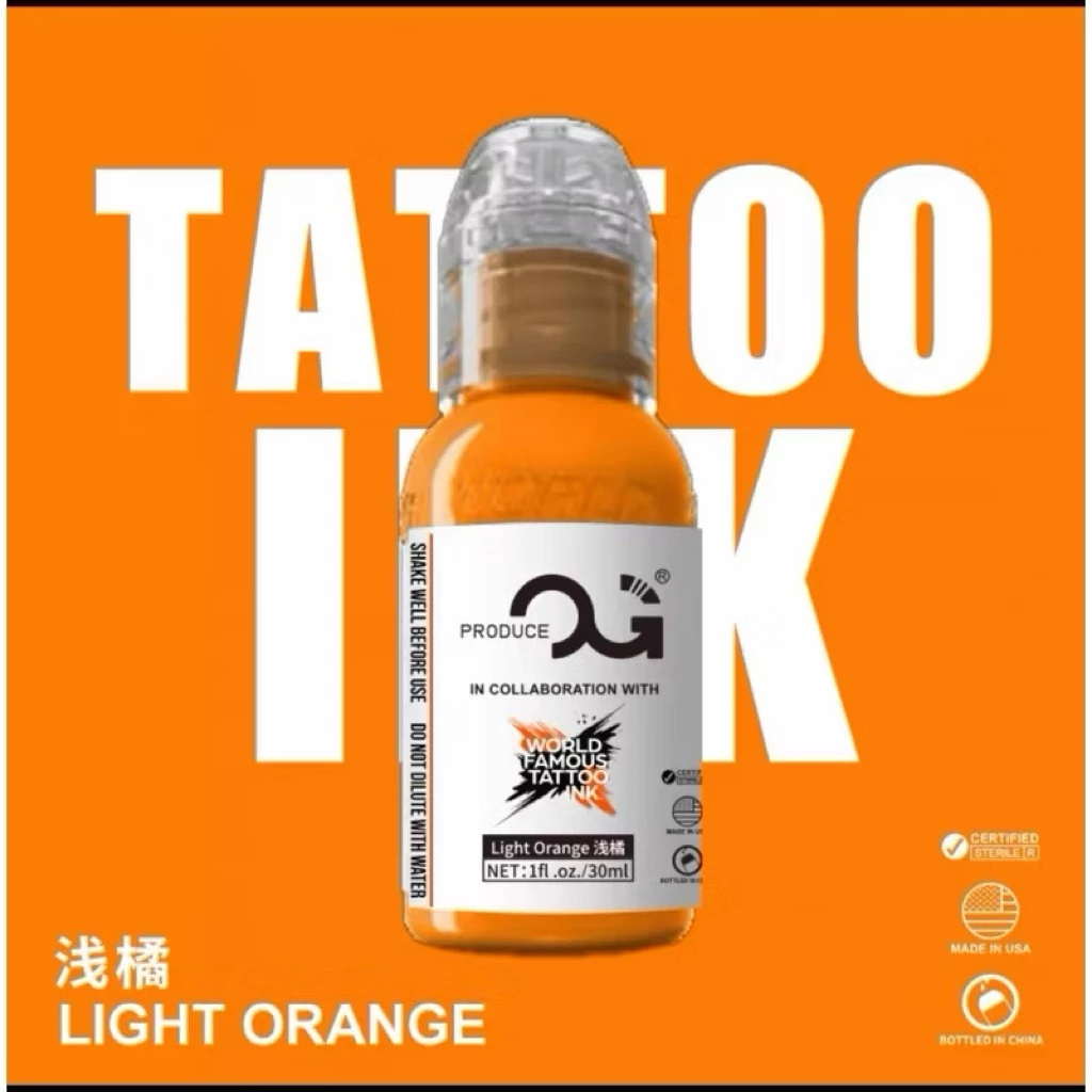 OG x World Famous Ink - Light Orange