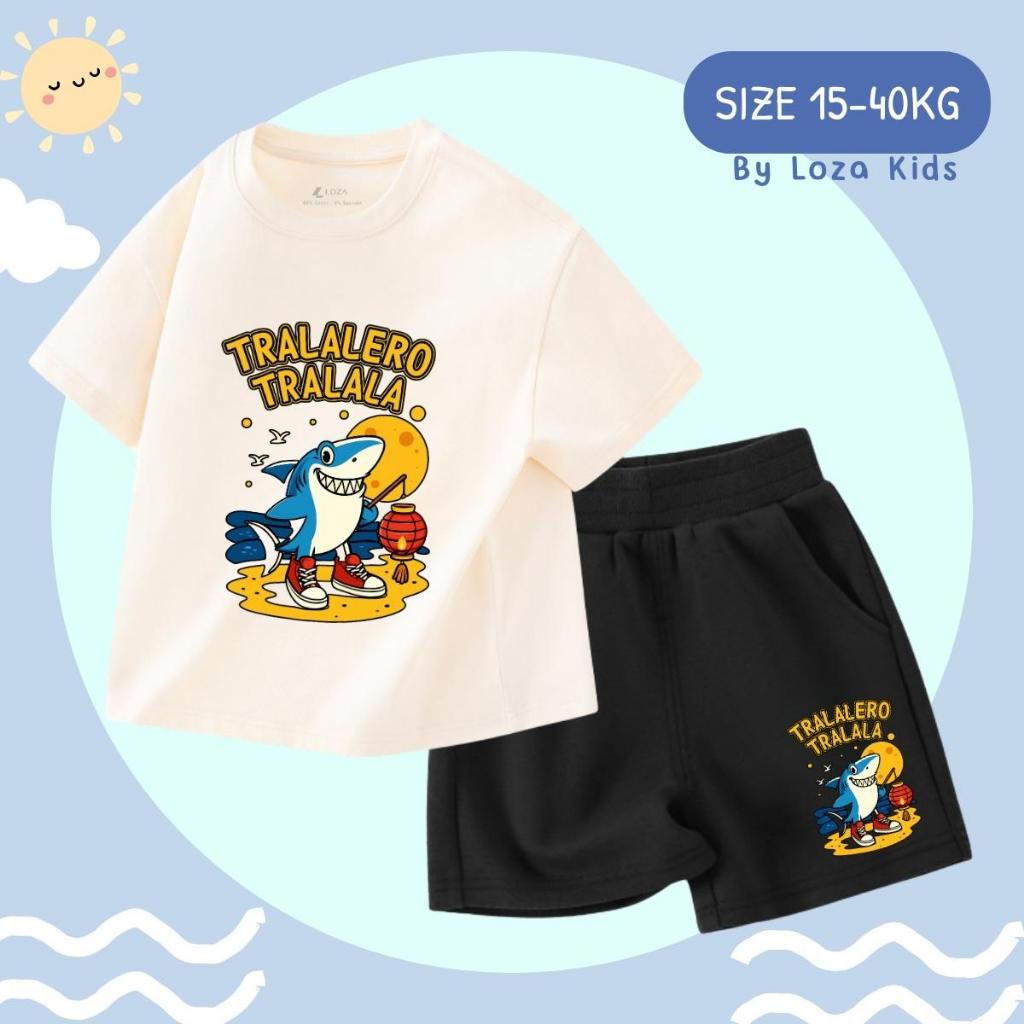 [XẢ KHO SIZE140] Bộ đồ cho bé trai nhiều mẫu - Quần áo bé trai  từ 26-30kg - Loza Kids XB009_thumbnail_20