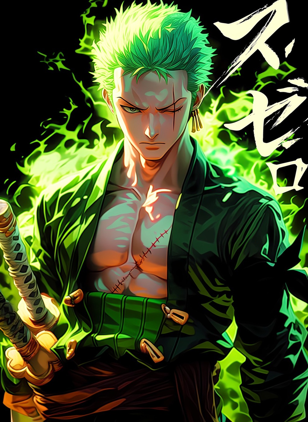 Roronoa Zoro Intense Fury — OP-ZOR-989