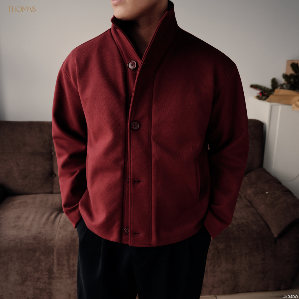 Áo Jacket Dear Heart Vải Dạ Form Regular_thumbnail_4