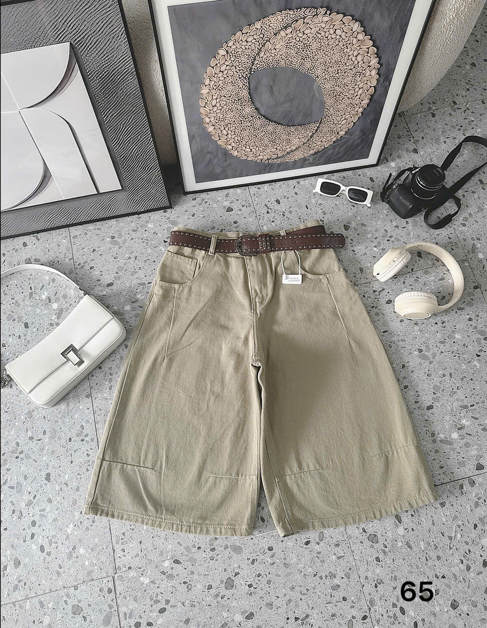 BIGSIZE NỮ - Quần kaki jean lửng 65cm T-QSJ65_thumbnail_5