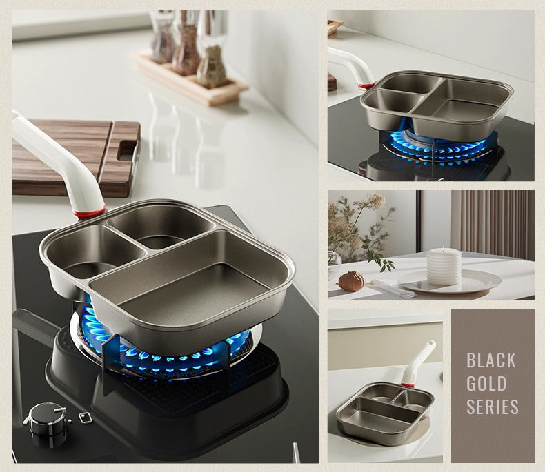 Chảo Chiên Titan 3 Ngăn Chống Dính Cao Cấp_thumbnail_6