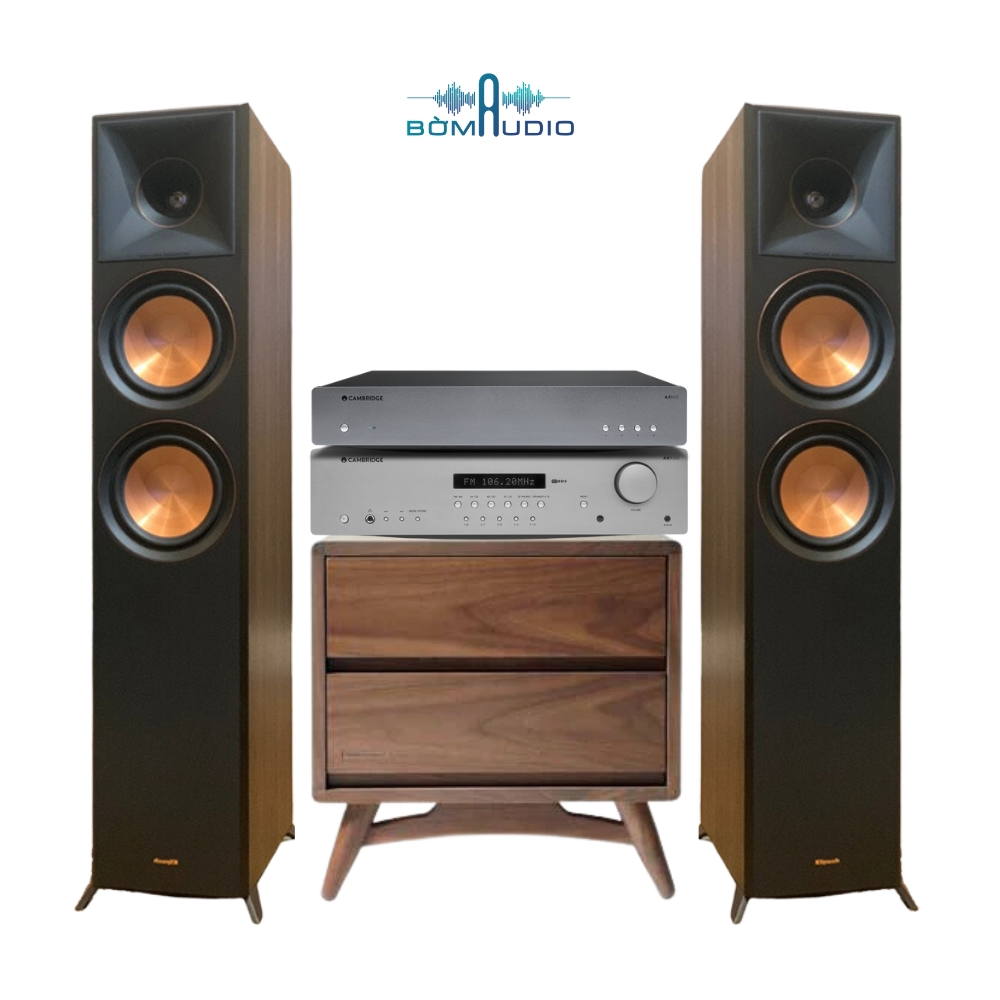 Combo Amply CAMBRIDGE AUDIO AXR100 + Network Player CAMBRIDGE AXN 10 + Loa Cột  KLIPSCH 5000F - B68_thumbnail_1