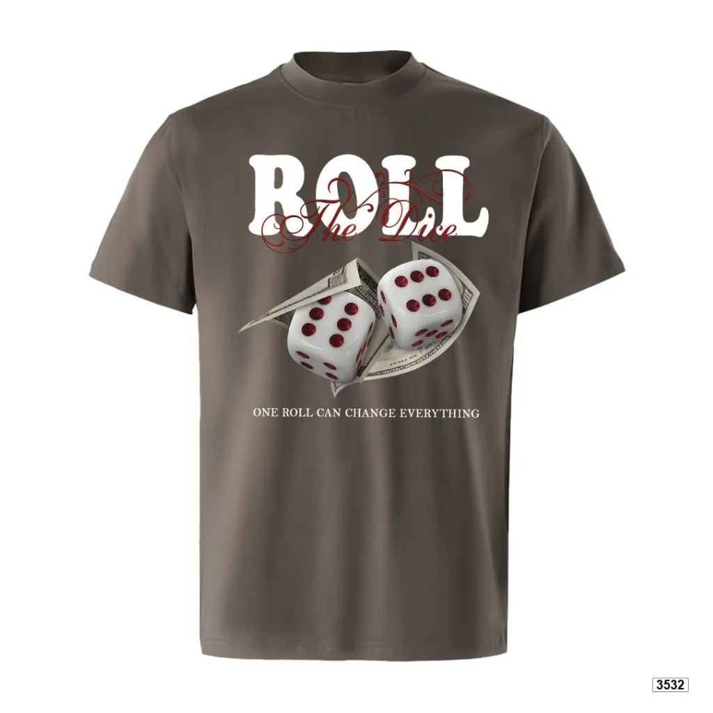 Áo thun nam oversize Roll the dive TeePrint 3532_thumbnail_14