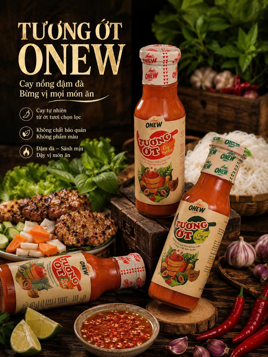 Bún chả Hà Nội kiểu ONEW