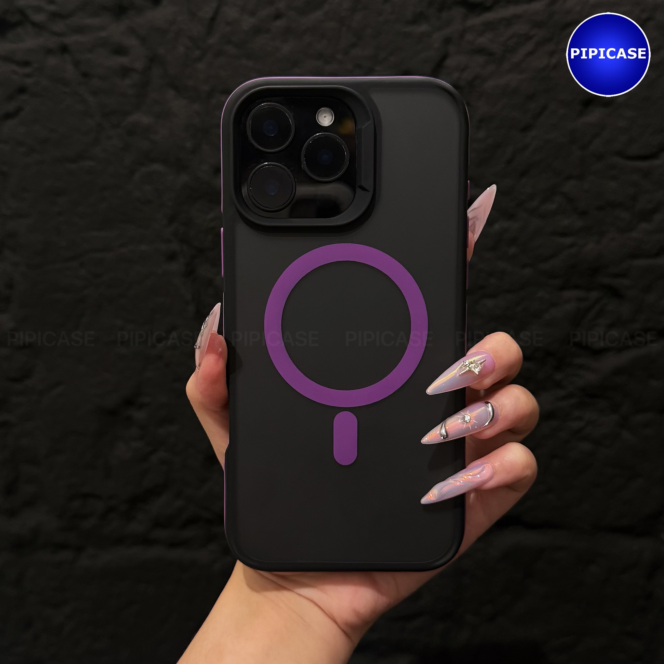 Ốp Lưng iPhone 15 Pro Max - Map - Tím_thumbnail_14