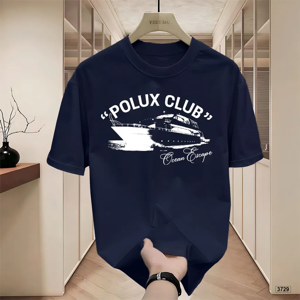 Áo thun form rộng unisex phong cách đường phố Polux Club 3729