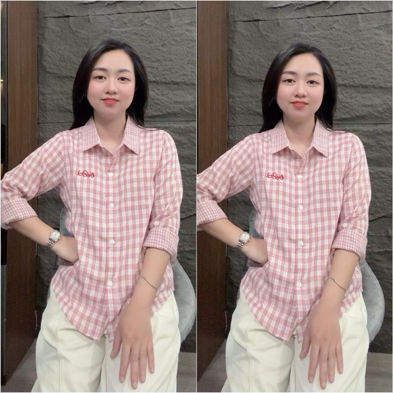 Áo somi kẻ 9005_thumbnail_2