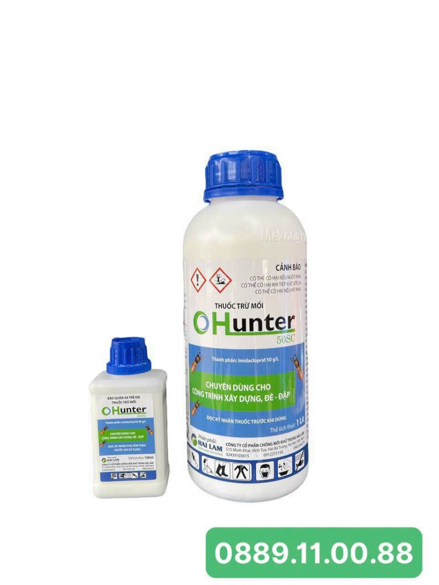 Thuốc trừ mối Hunter 50SC 1000ml