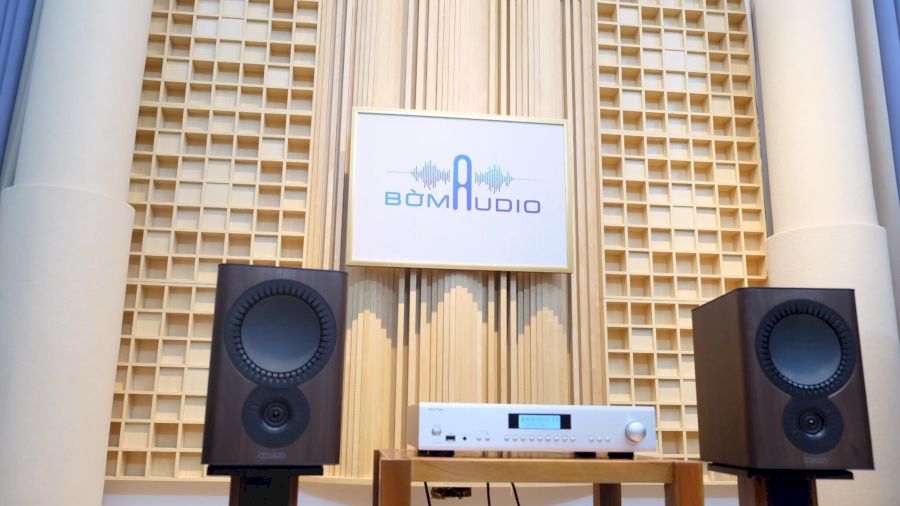 Combo Amply Rotel A12 MKII + Loa Mission QX-2 MK II