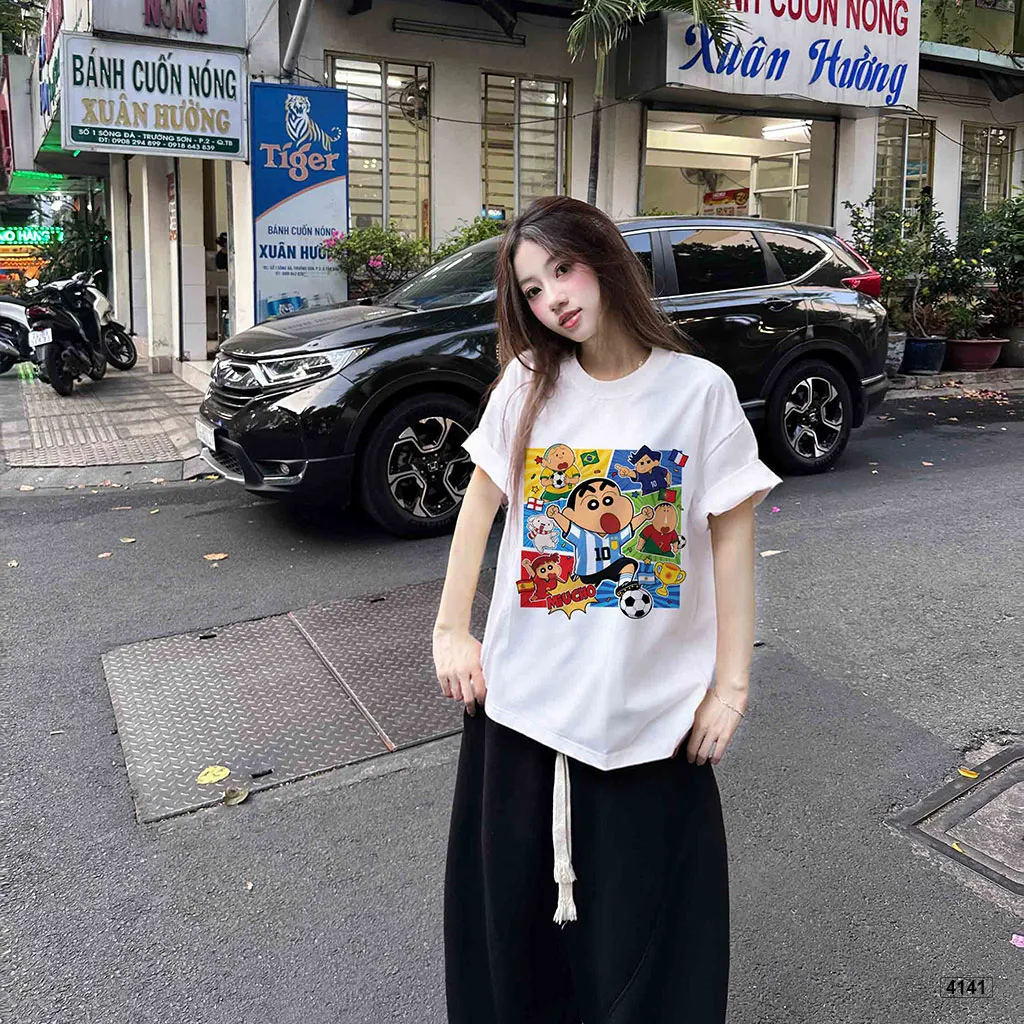 Áo thun boxy unisex thể thao Miucho 4141_thumbnail_3