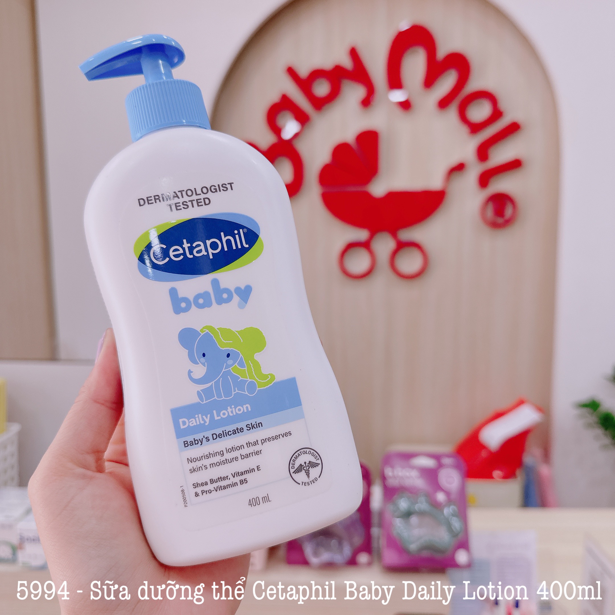 Sữa dưỡng thể Cetaphil Baby Daily lotion 400ML