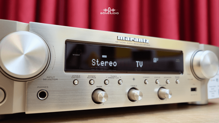 Hình ảnh chụp thực tế Amply Marantz NR1200 tại Bờm Audio