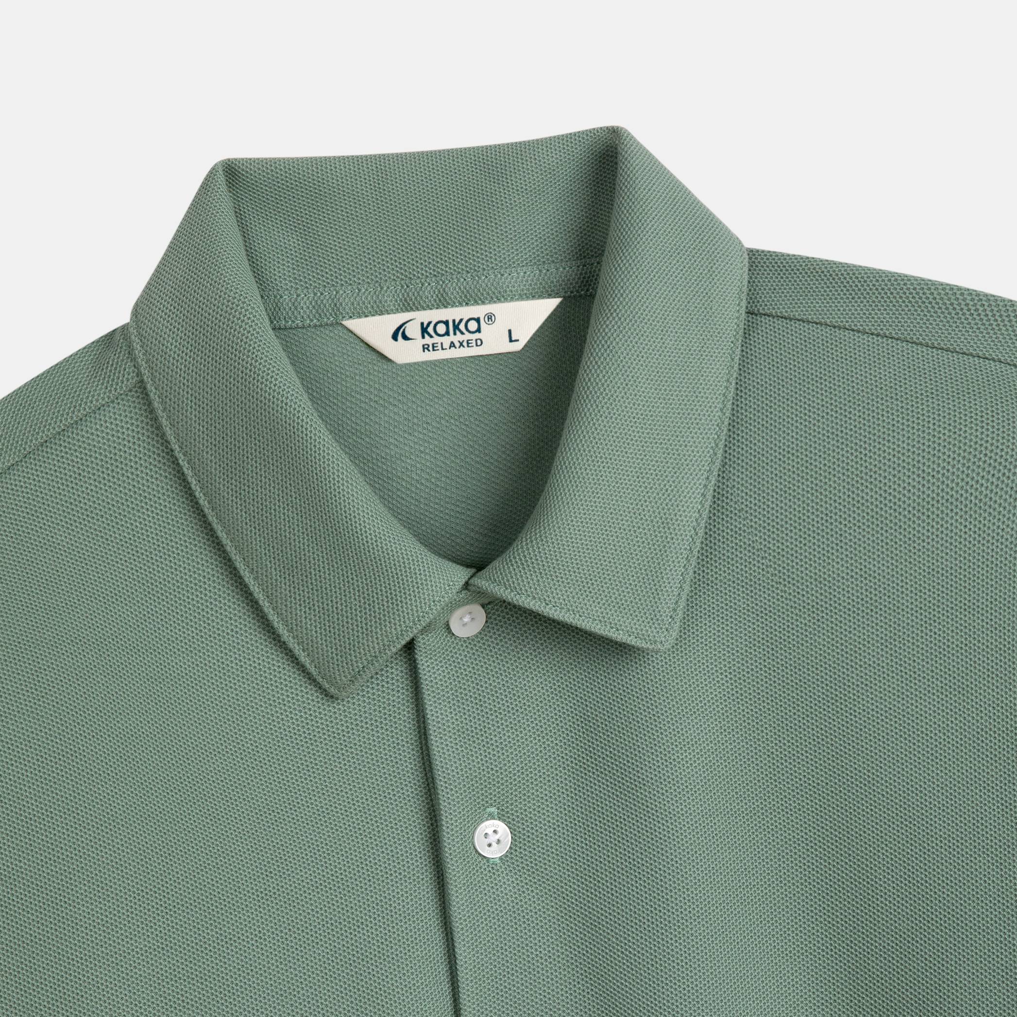 Áo Thun Polo Nam Trơn T50 - Vải Cotton - Form Relaxed