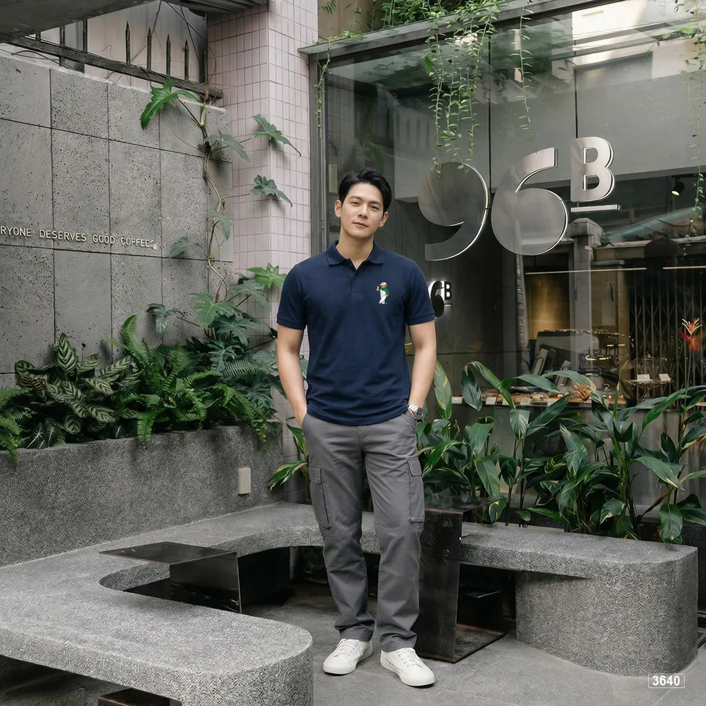 Áo polo nam chất cá sấu dày dặn đứng form Polux 3640_thumbnail_4