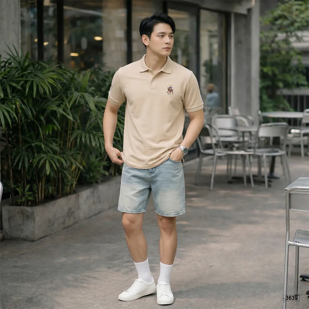 Áo polo nam form vừa đơn giản dễ phối Polux 3639_thumbnail_5