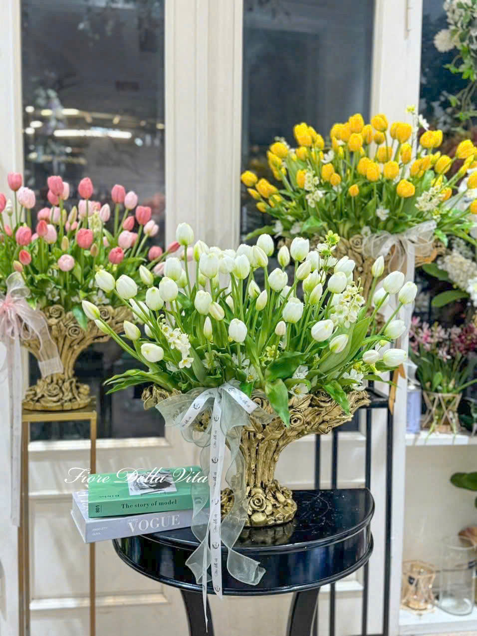 Hoa Tulip Cao Su Trang Trí Đám Cưới Cao Cấp – Mềm Mịn Như Hoa Thật, Sang Trọng Bền Đẹp Dễ Vệ Sinh_thumbnail_14