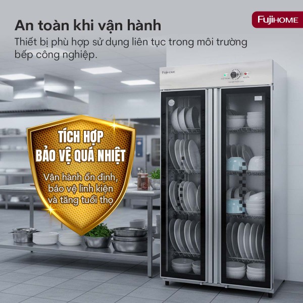 Tủ sấy chén bát tiệt trùng dung tích lớn DD400A_thumbnail_6
