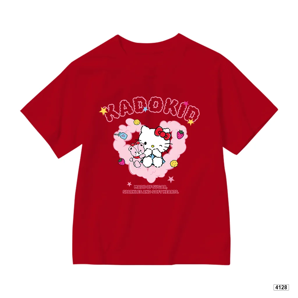 Áo thun bé gái mèo con đáng yêu Kado 4128_thumbnail_9