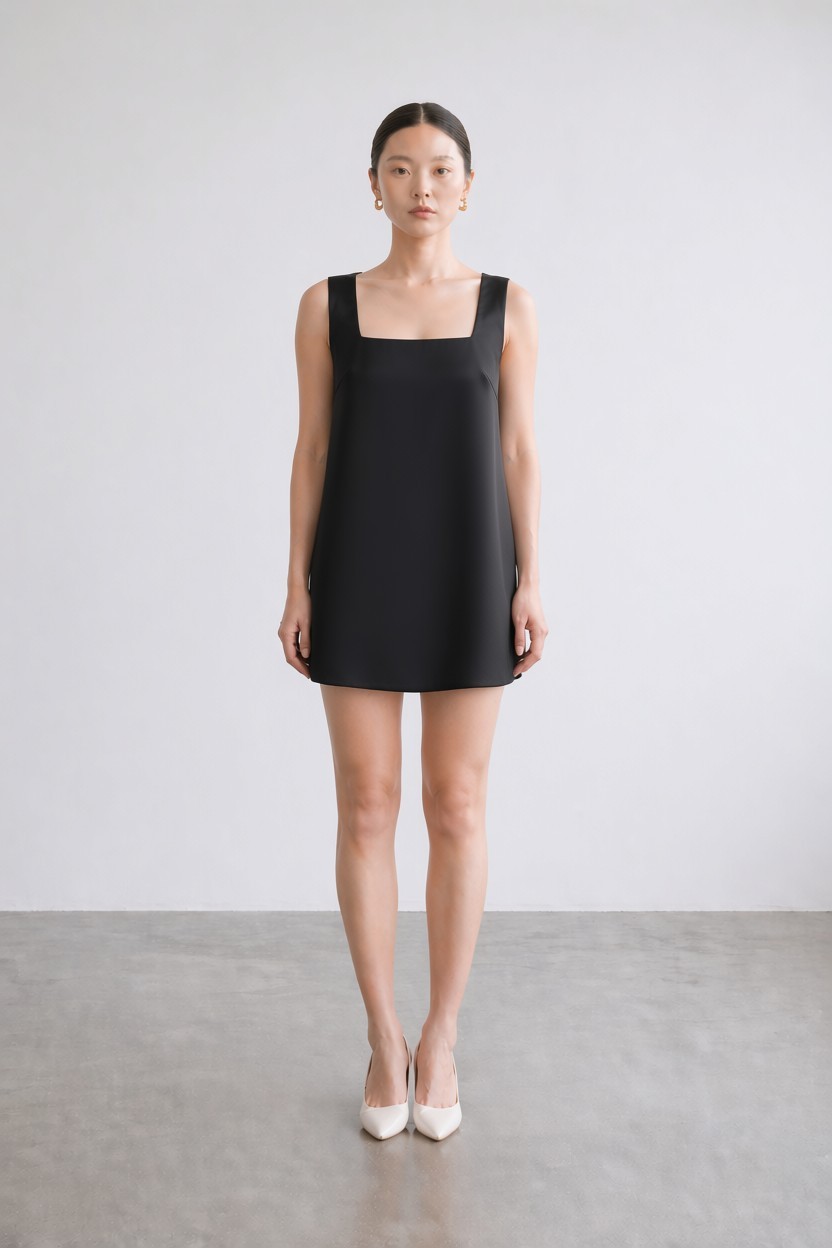 NOIR FRAME DRESS
