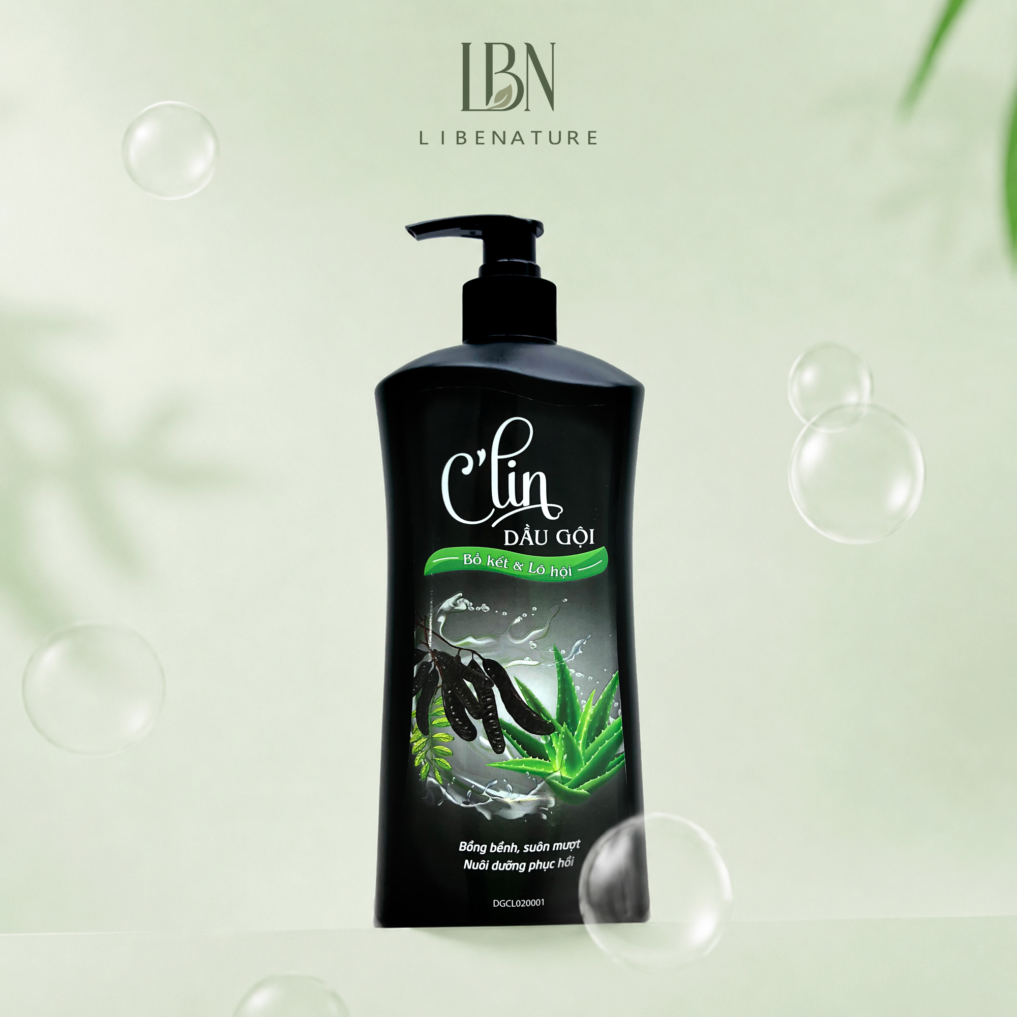 Dầu gội C'LIN Bồ kết & Lô hội 650ml_thumbnail_2