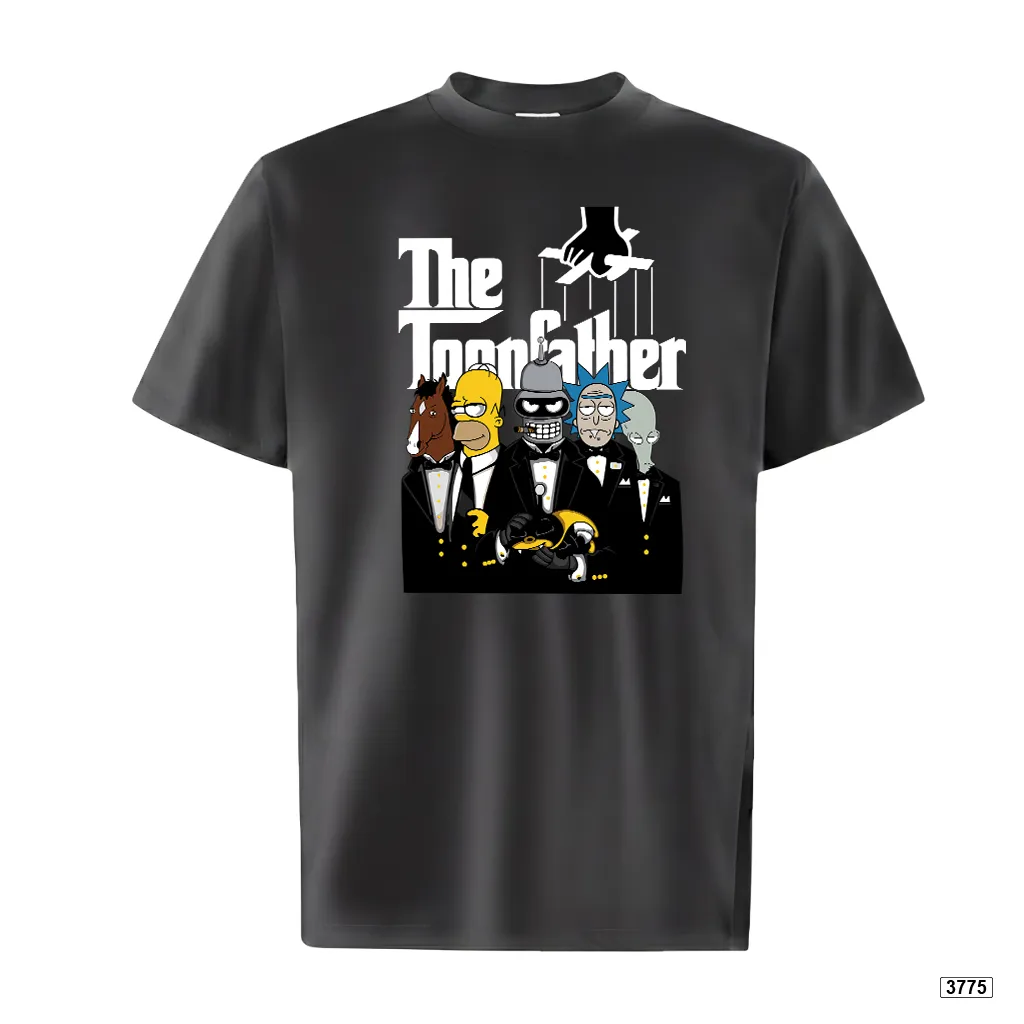 Áo thun form rộng unisex The Toonfather trẻ trung năng động chất thoáng mát TeePrint 3775_thumbnail_9