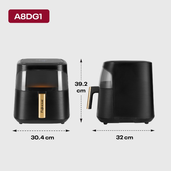 Nồi chiên không dầu Fujihome A8DG1NEW 8Lít_thumbnail_1