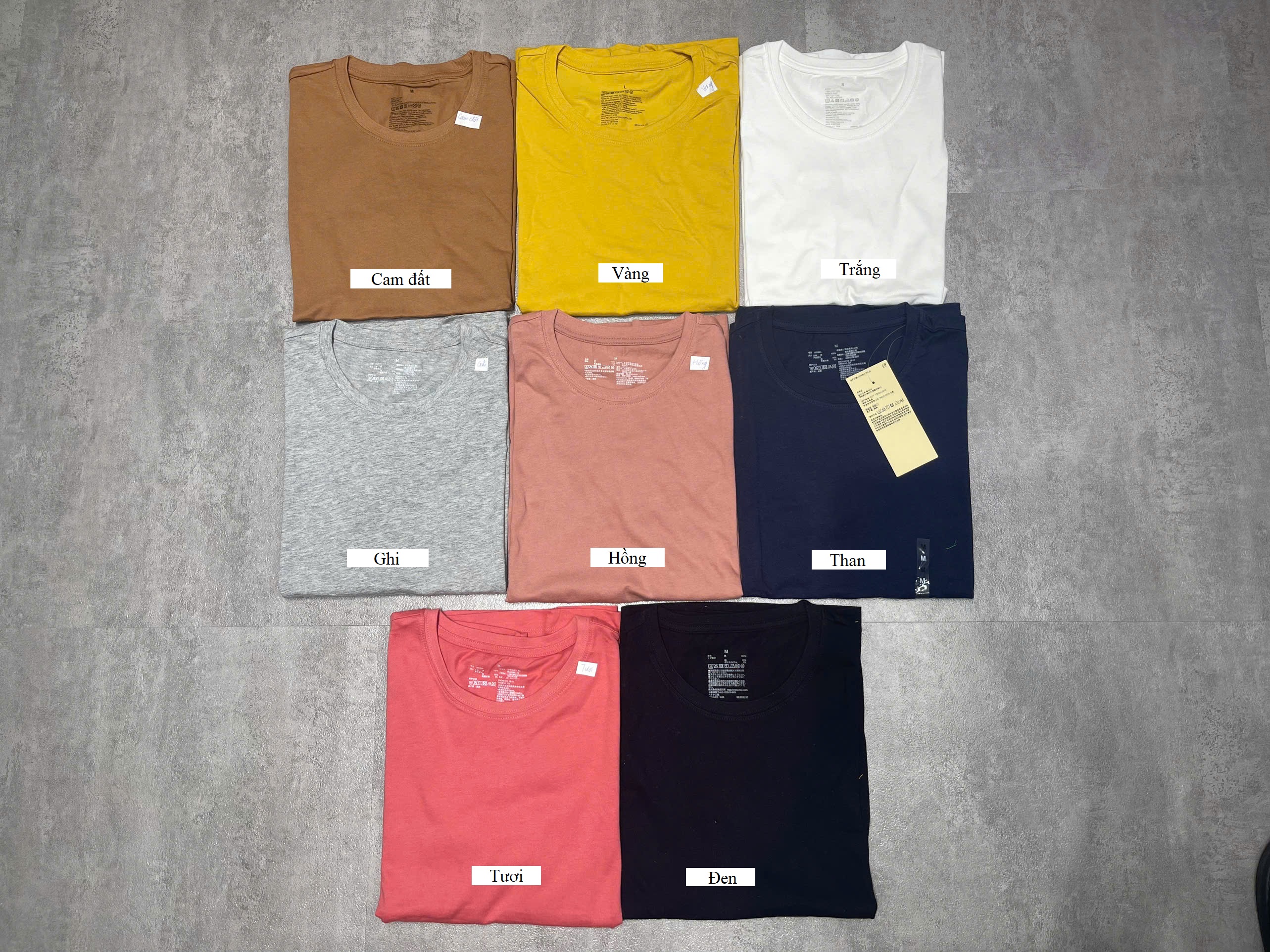 Áo thun nữ Muji trơn_thumbnail_5