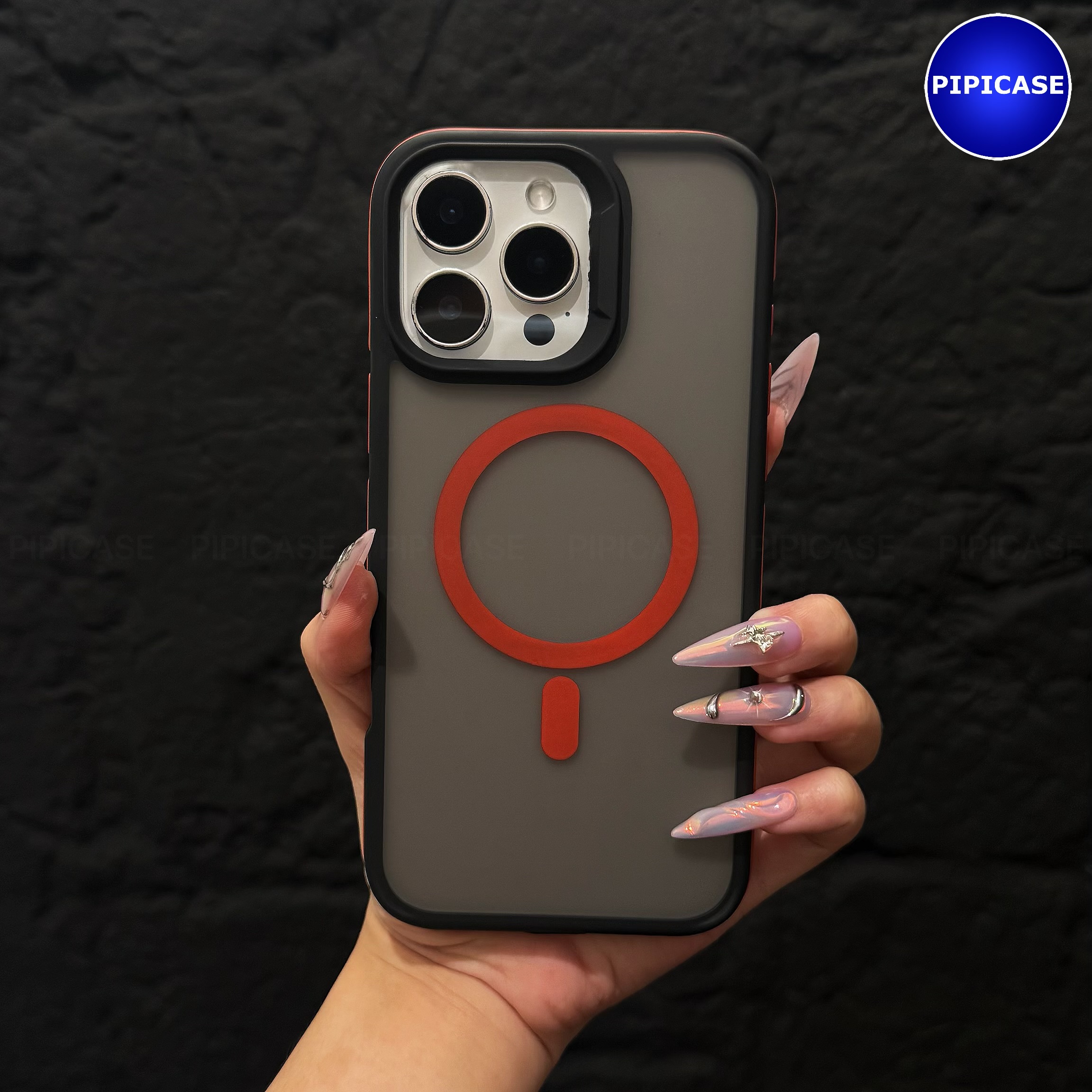 Ốp Lưng iPhone 15 Pro Max - Map - Đỏ_thumbnail_7