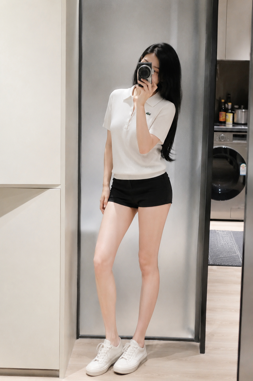 Áo Len Dệt Kim Lacoste