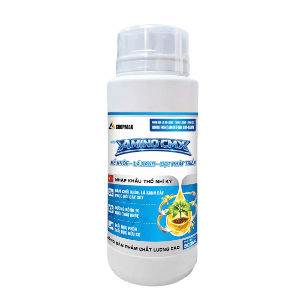 Amino CMX – Giải Pháp Amino Acid Sinh Học Nhập Khẩu Thổ Nhĩ Kỳ