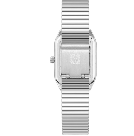 Đồng Hồ Nữ Anne Klein Dáng Vuông Thanh Lịch – Dây Thép Cao Cấp_thumbnail_2