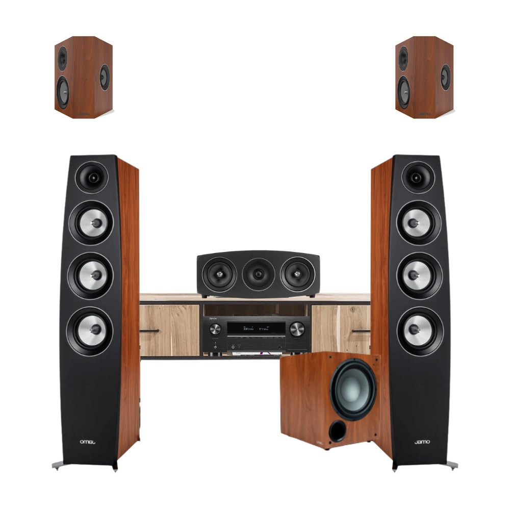 Combo Amply DENON AVR X3800H + Loa Cột JAMO C97 II + Loa Center JAMO C9 CEN II + Loa Surround JAMO C9SUR + Loa SUB JAMO C912 - B78_thumbnail_0