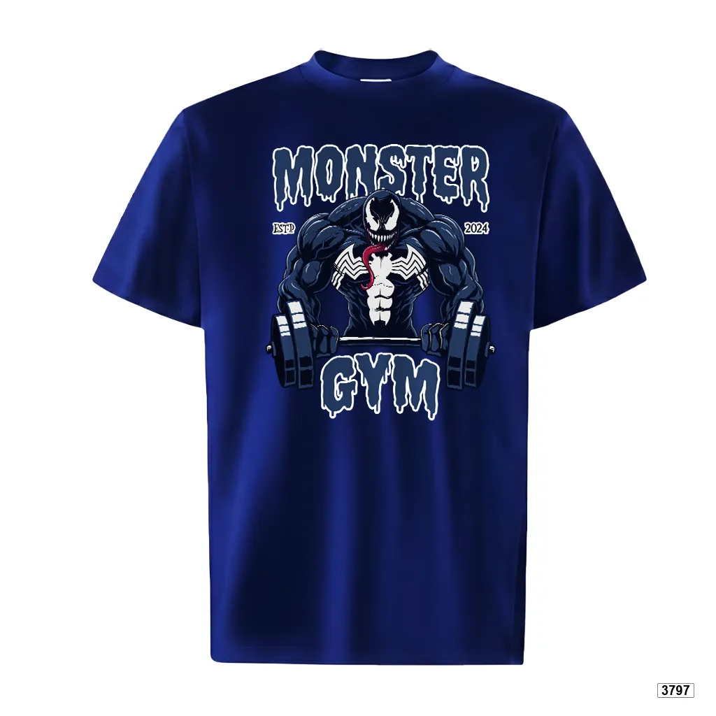 Áo thun nam form oversize Monster Gym phong cách mạnh mẽ cá tính TeePrint 3797_thumbnail_12