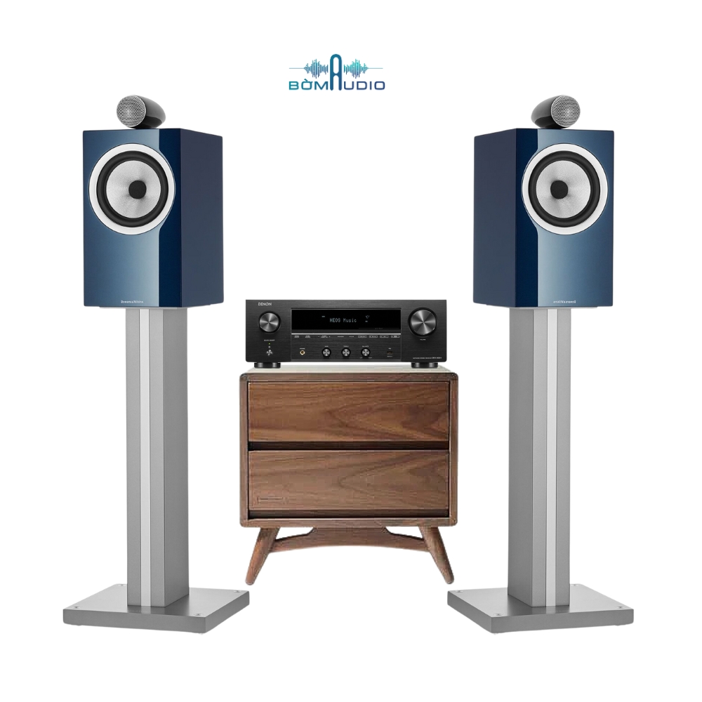 AMPLY DENON DRA-900H + LOA BOOKSHELF BOWERS & WILKINS 705 SIGNATURE - B293_thumbnail_1