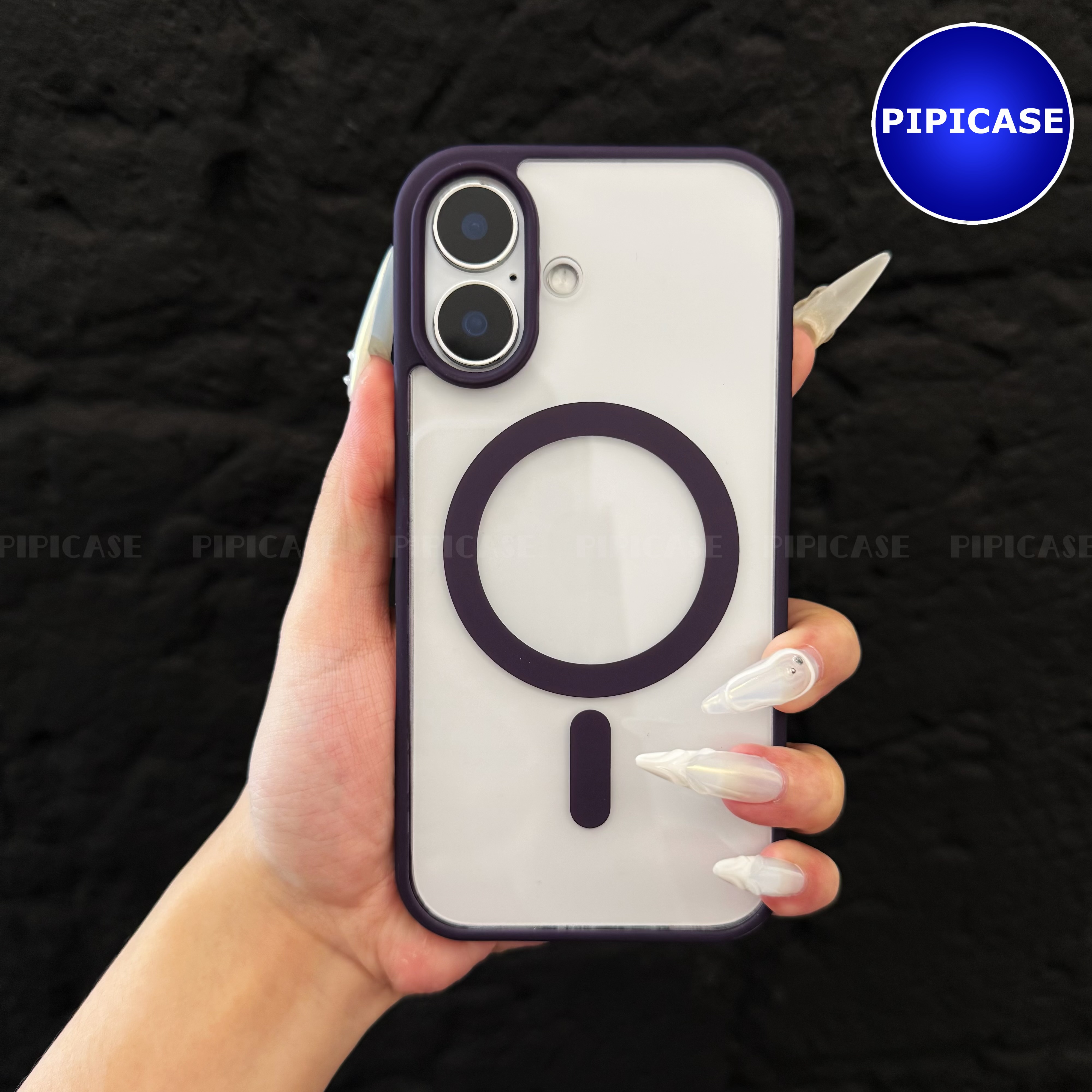 Ốp Lưng iPhone 16 - Chic - Tím