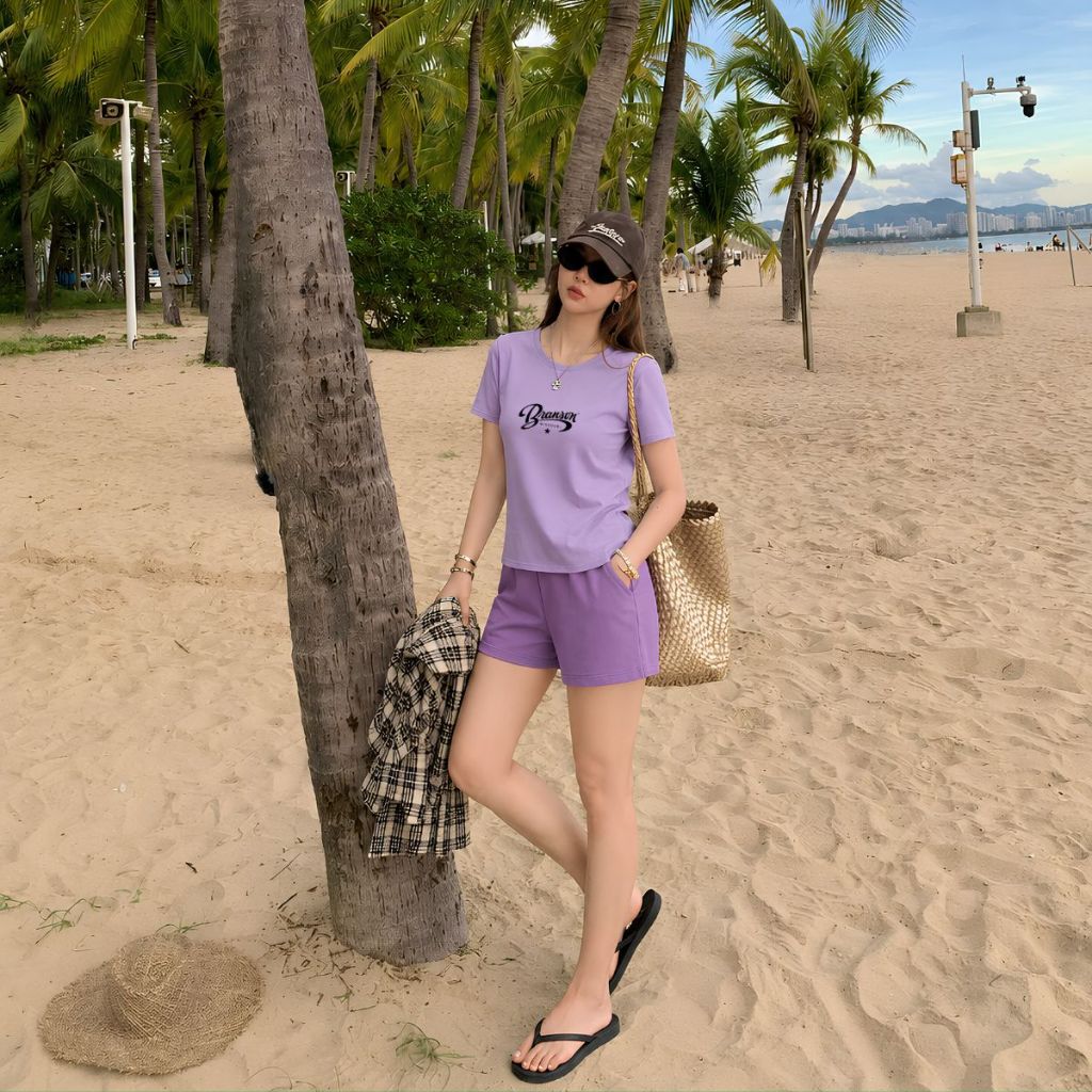 {Form Vừa] Set bộ thun nữ chữ 'BRANSON' - Loza VP704_thumbnail_3