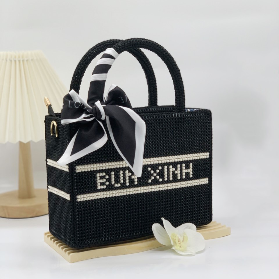 Túi Tote Handmade họa tiết Trơn_thumbnail_20
