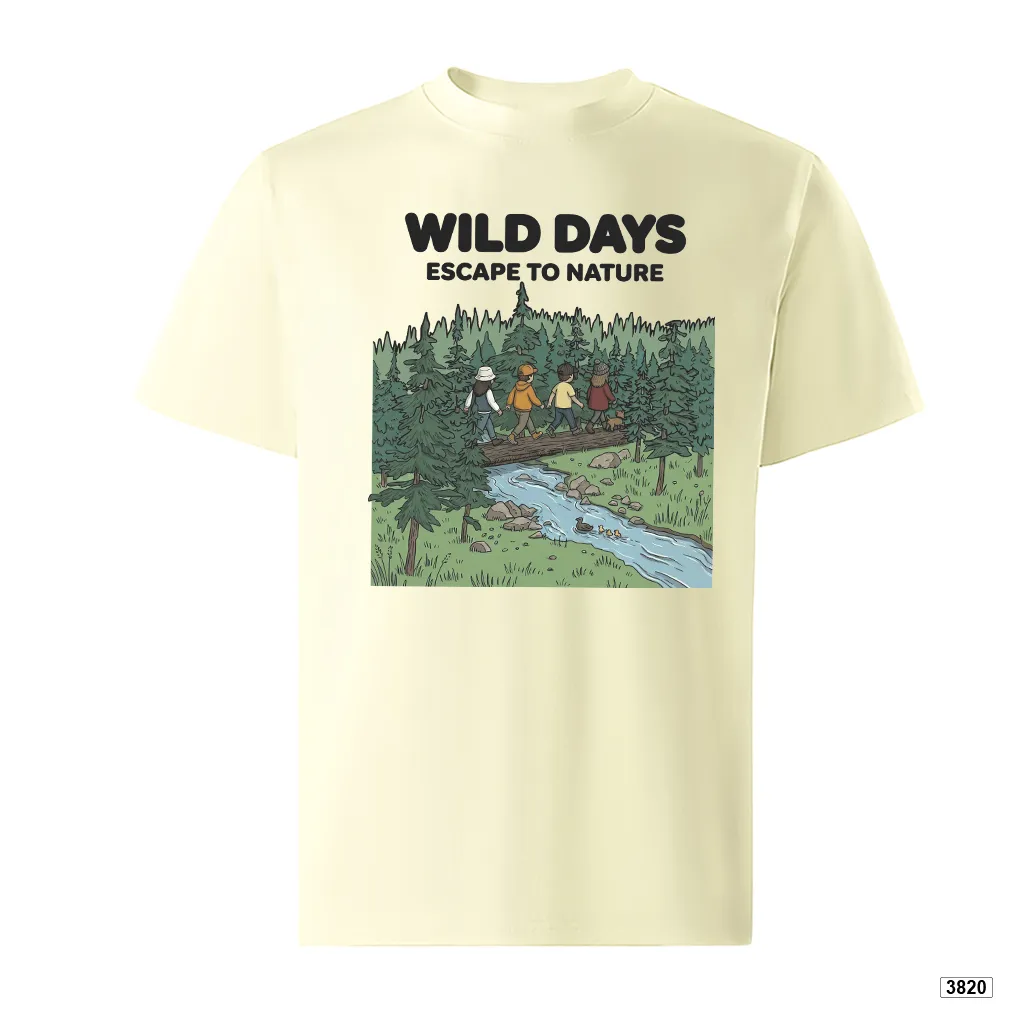 Áo thun nam oversize cá tính Wild Days TeePrint 3820_thumbnail_8