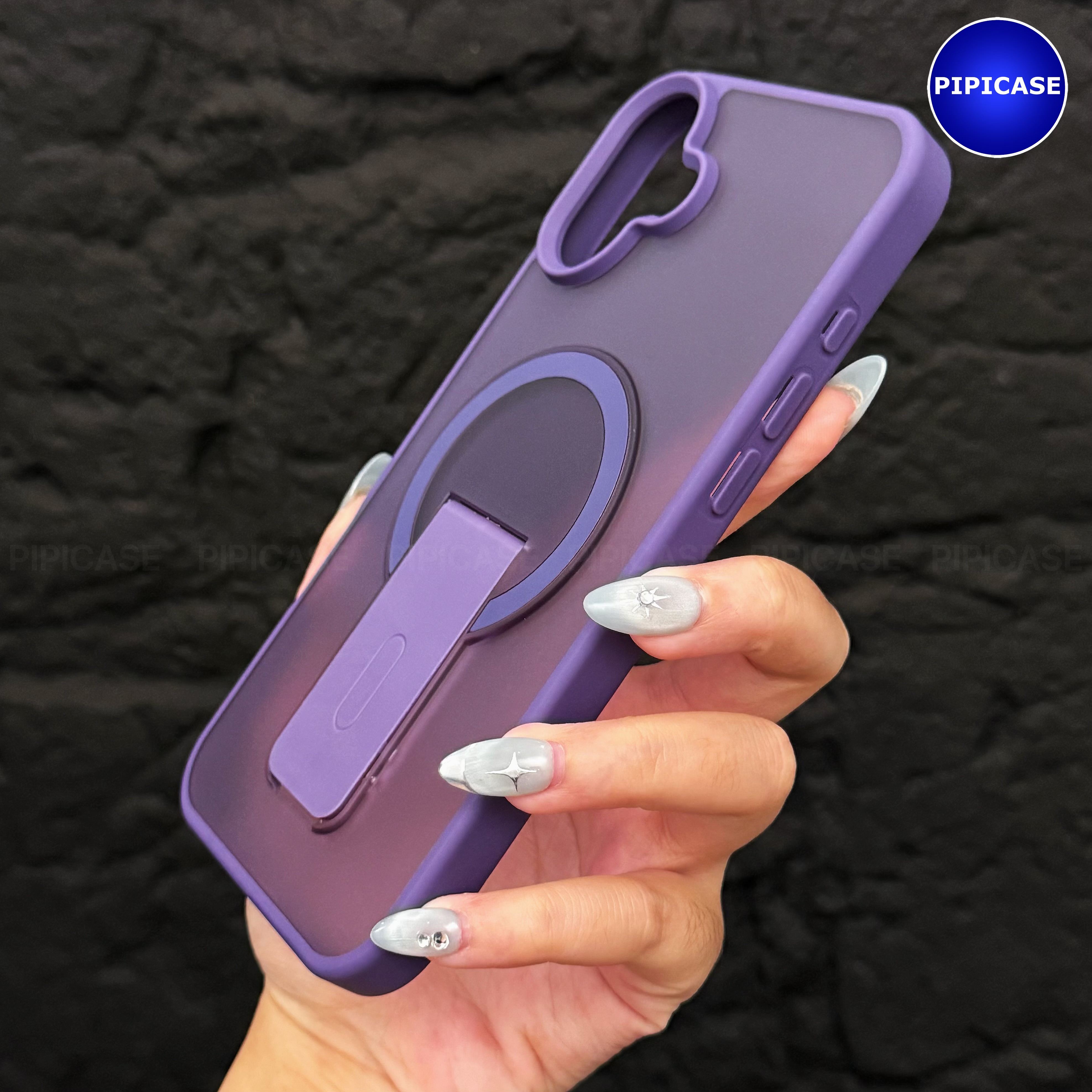 Ốp Lưng iPhone 16 Plus - Quin - Tím Đậm_thumbnail_5